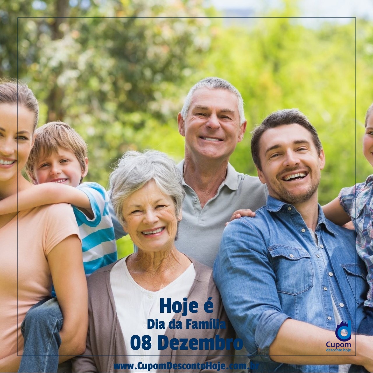  Hoje é 08 dezembro Dia da Família
