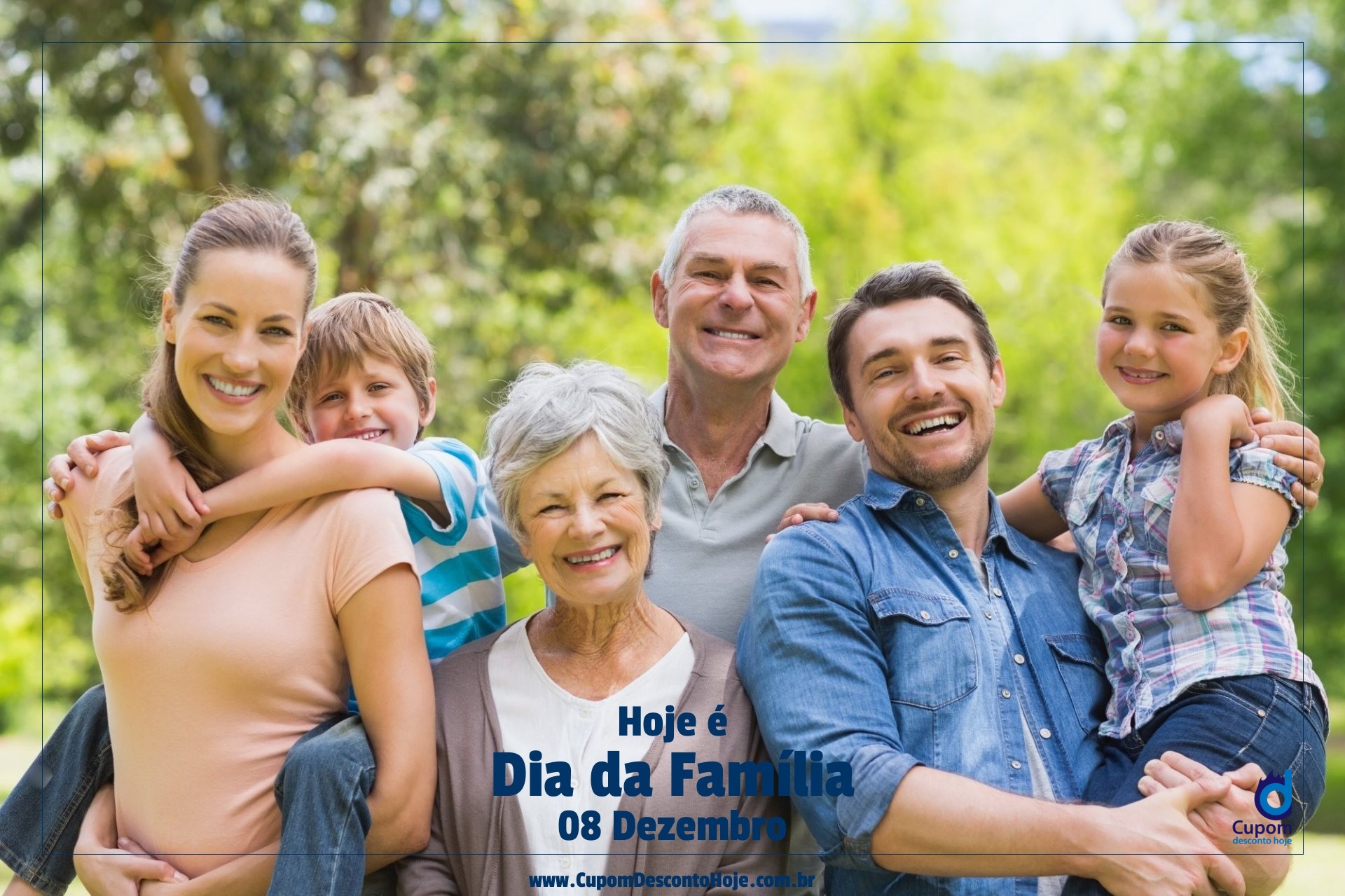  Hoje é 08 dezembro Dia da Família