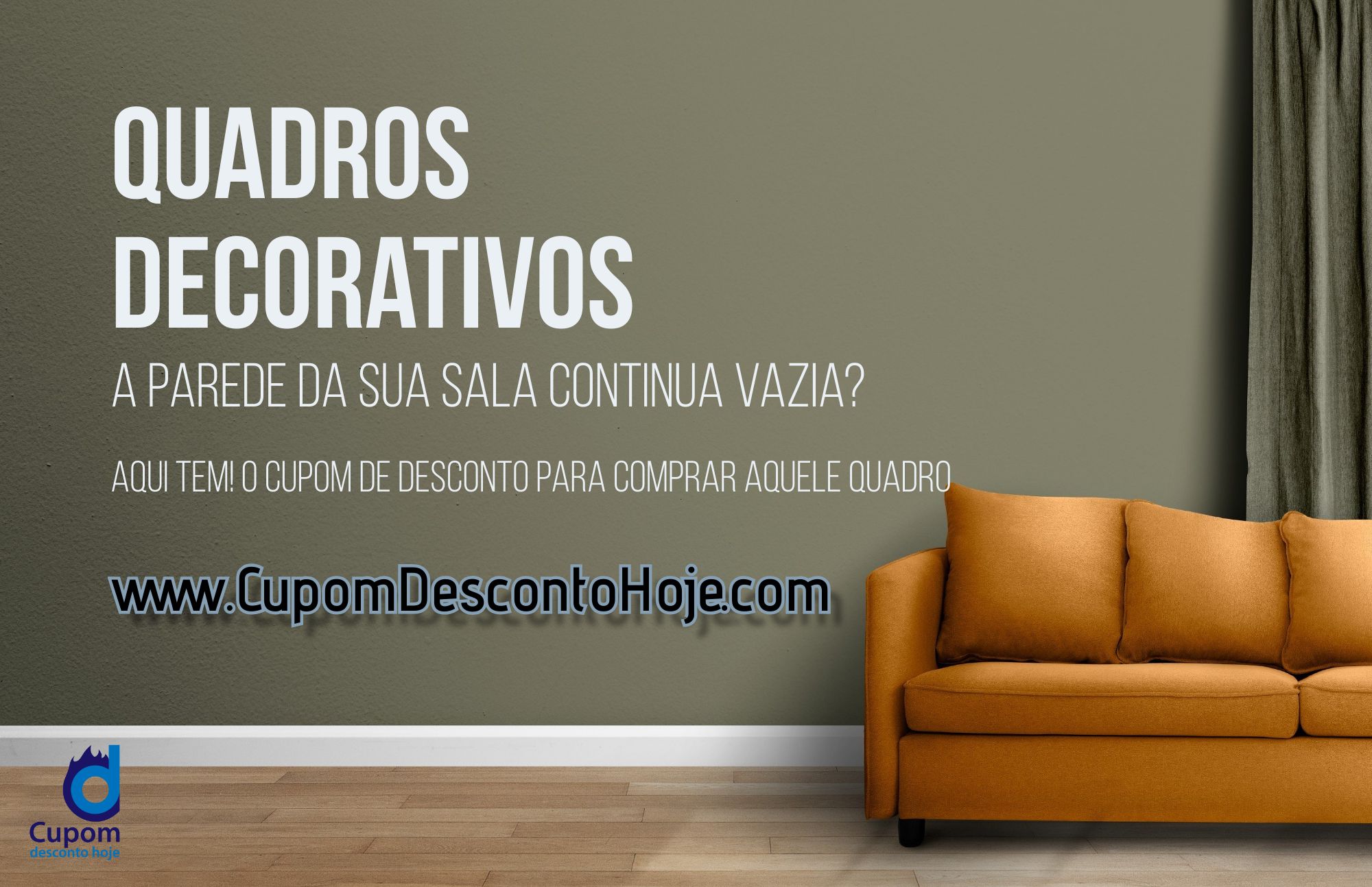 Confira Cupons de desconto e ofertas exclusivas para quadros decorativos Image by prostooleh on Freepik