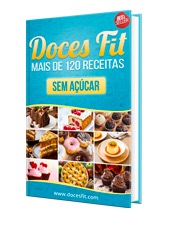 cupom desconto hoje na loja Doces Fit Mais de 120 Receitas Sem Açúcar