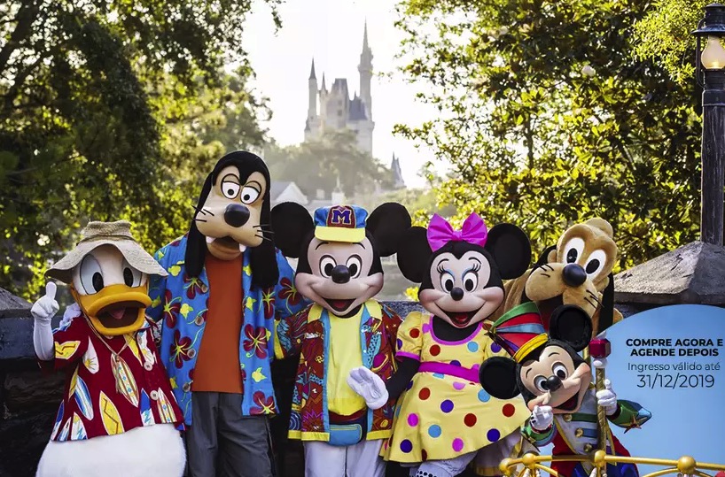 Cupom Desconto Ingressos para o Walt Disney World Orlando 6 dias