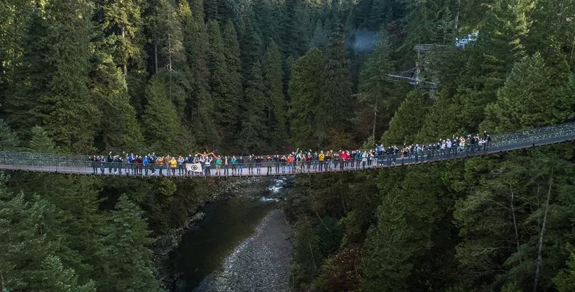 cupom desconto hoje na loja Parque da Ponte Suspensa de Capilano Vancouver