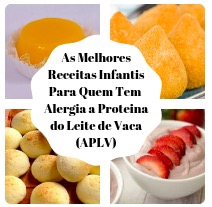 cupom desconto hoje na loja Receitas Infantis Para Quem Tem Alergia a Proteina do Leite de Vaca APLV